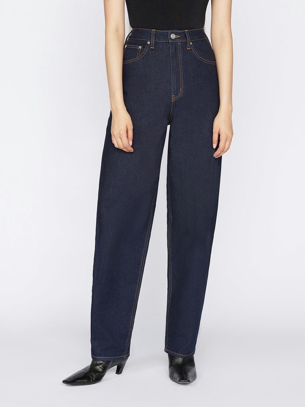 jeans front view